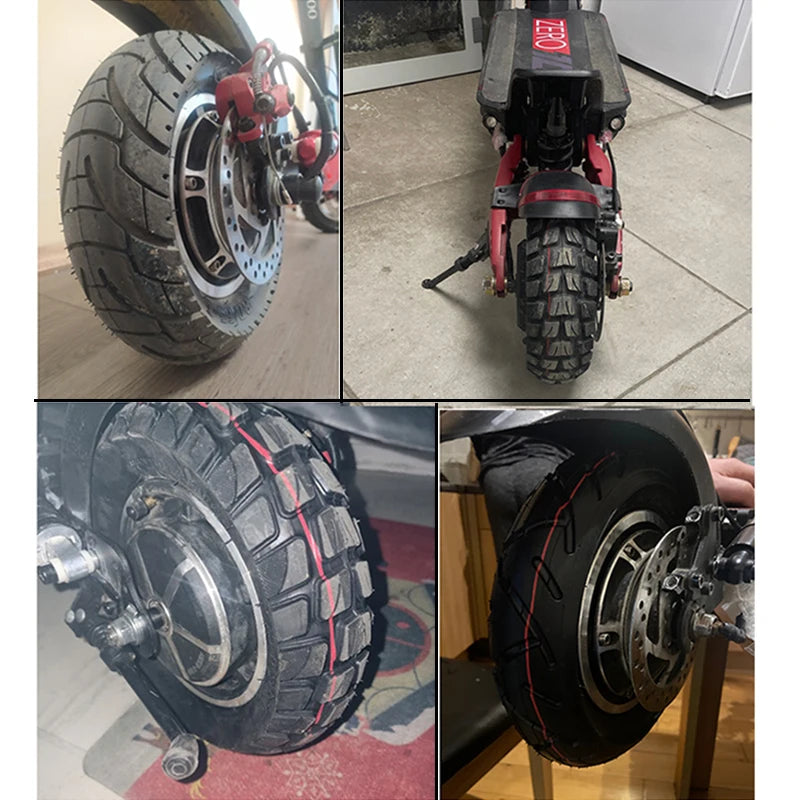 10 Inch Off Road City Tire Inner Tube Inflatable Tyre for Speedual Grace  Zero X Kugoo M4 Pro X3 255x80 80/65-6