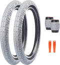 ZUKKA 20 x 2.4 Bike Tire 2 Pack 20 Inch Bike Tires Folding Replacement Tire for Kids Bike, MTB Mountain Bike, BMX Freestyle