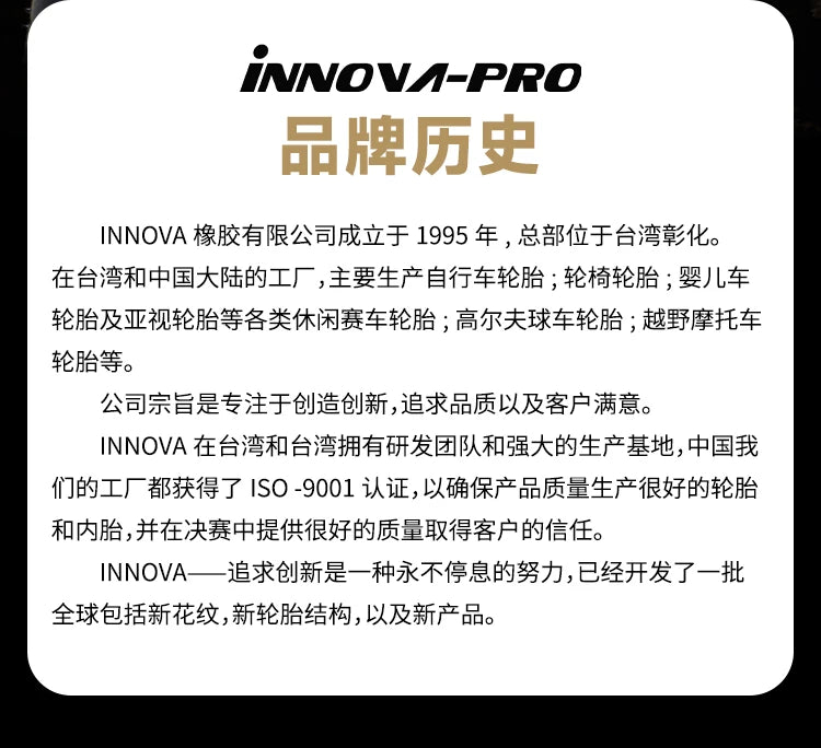 INNOVA-PRO Original MTB Semi-Slick Tire 26x1.5 27.5x1.6 Folding Tire for Race MTB Bicycle IA-2406/2245 Cycling Parts