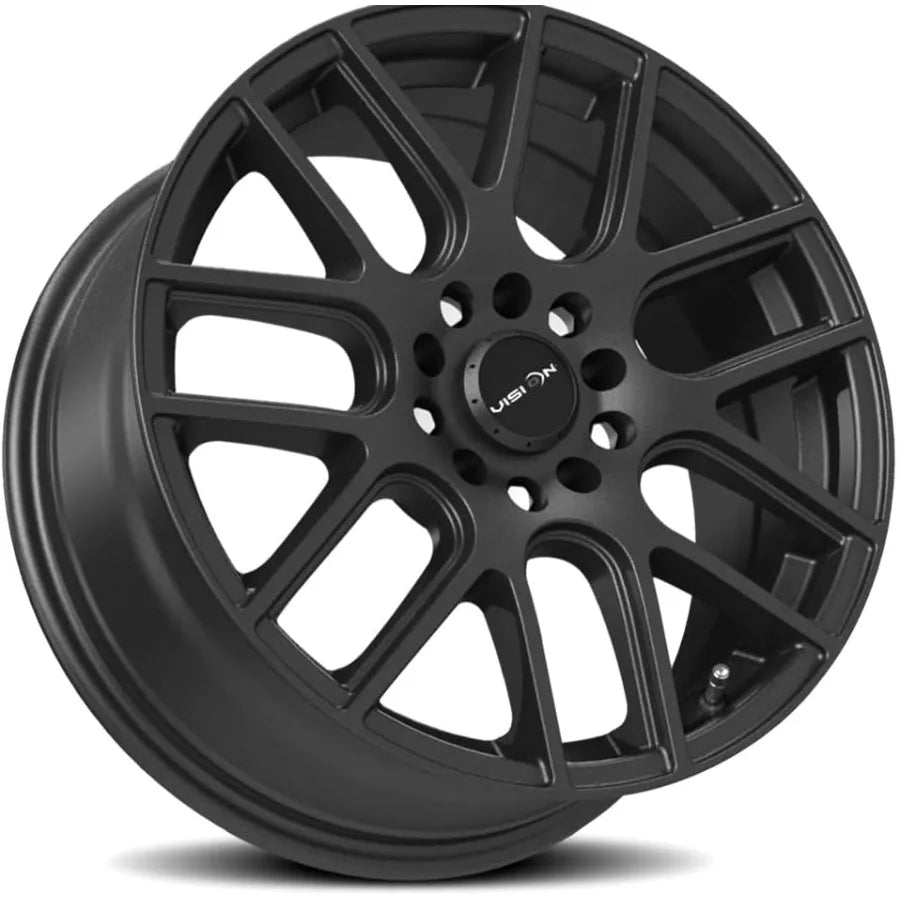 426 Cross Matte Black Wheel with Painted Finish for HighPerformance Vehicles 17x7.5 5x110mm Ideal for Sports Cars and SUVs Enha