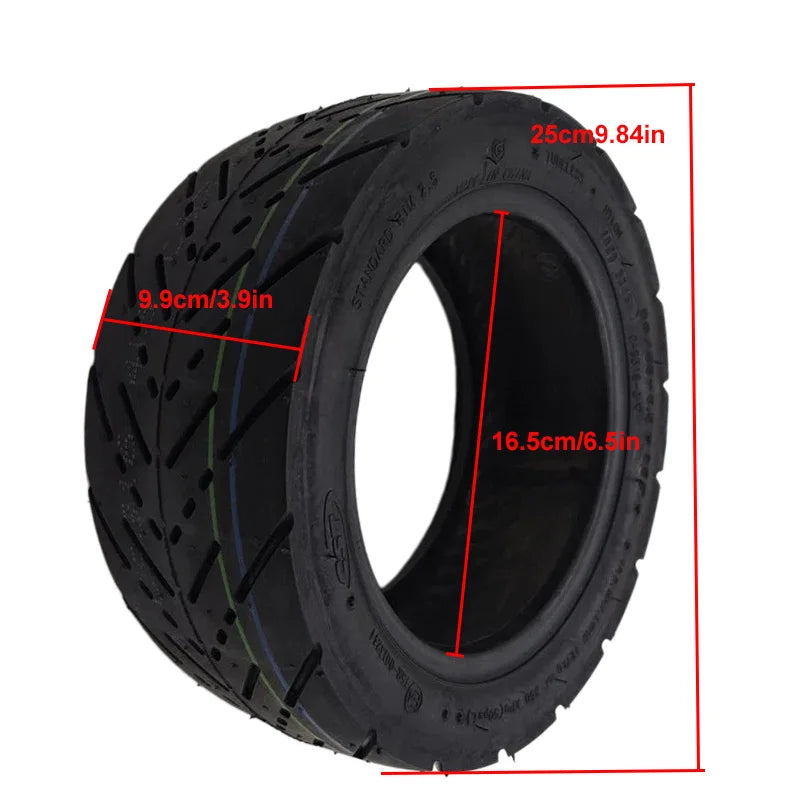 CST 90/65-6.5 11 Inch Pneumatic Tyre Tubeless Tire with Inner Tube for Dualtron Ultra Speedual Plus Zero 11x Electric Scooters