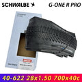 SCHWALBE Original G-ONE R PRO Tubeless Folding Tire 700x40c/45c/50c for Road Race Gravel Bike MTB Touring Bicycle Cycling Parts