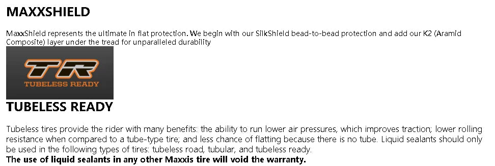 The Maxxis Re-Fuse is legendary for its durability. A great choice for any rider concerned about punctures from road debris.