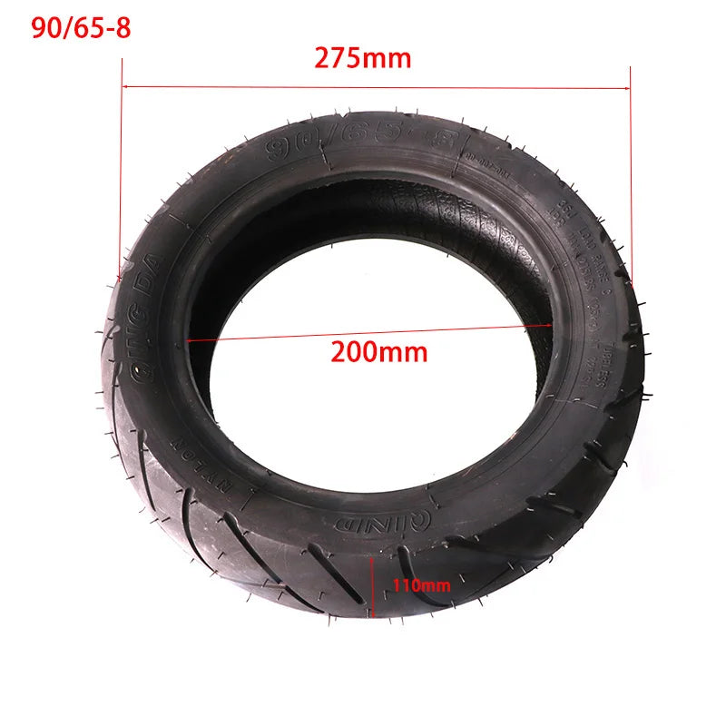 For Little Jintong Jincheng Monkey Motorcycle 90/65-8 Inch 130/50-8 Inch Pit Electric Scooter Vacuum Tire Accessories