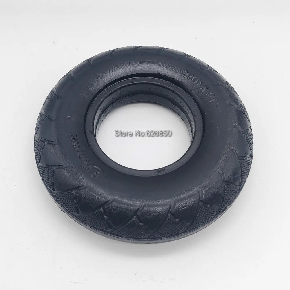 200x50 Solid Tire Tubeless Tyre For Speedtrott GX14 Speedway Mini 3/4 Razor Scooter Front Wheel Solid Explosion-Proof Tire