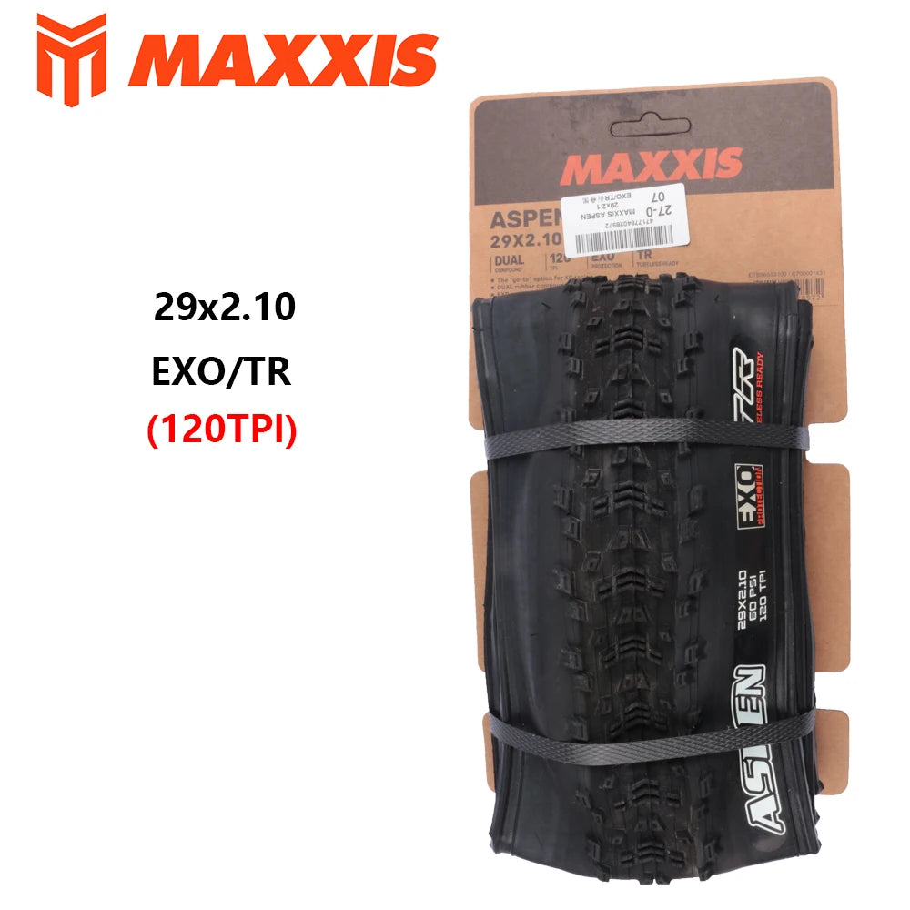 MAXXIS ASPEN Bicycle Tires Original For Off-Road Mountain Bike Vacuum Tires Anti Puncture Tire 29x2.1/2.25/2.4WT EXO/TR Tubeless