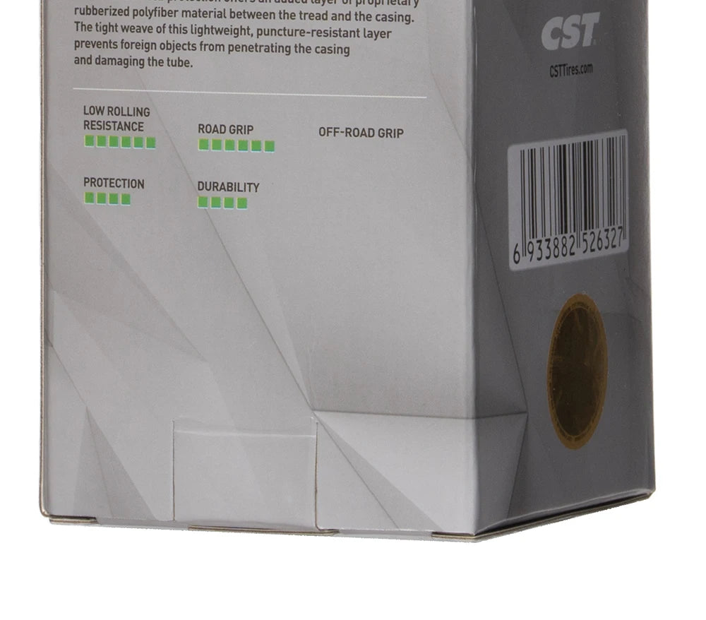 CST C-3045 Road Bike Tire Sizes: 700×25C / 700×28C TLR Lightweight Racing Low Rolling Resistance Puncture-Proof