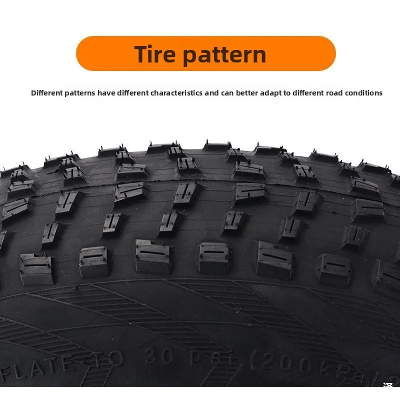 CST 20inch Fat Tire Snow Beach Bicycle Tire 24 inch 20x4.0  Electric Snowmobile MTB Bicycle Anti-Slip Fat Tire