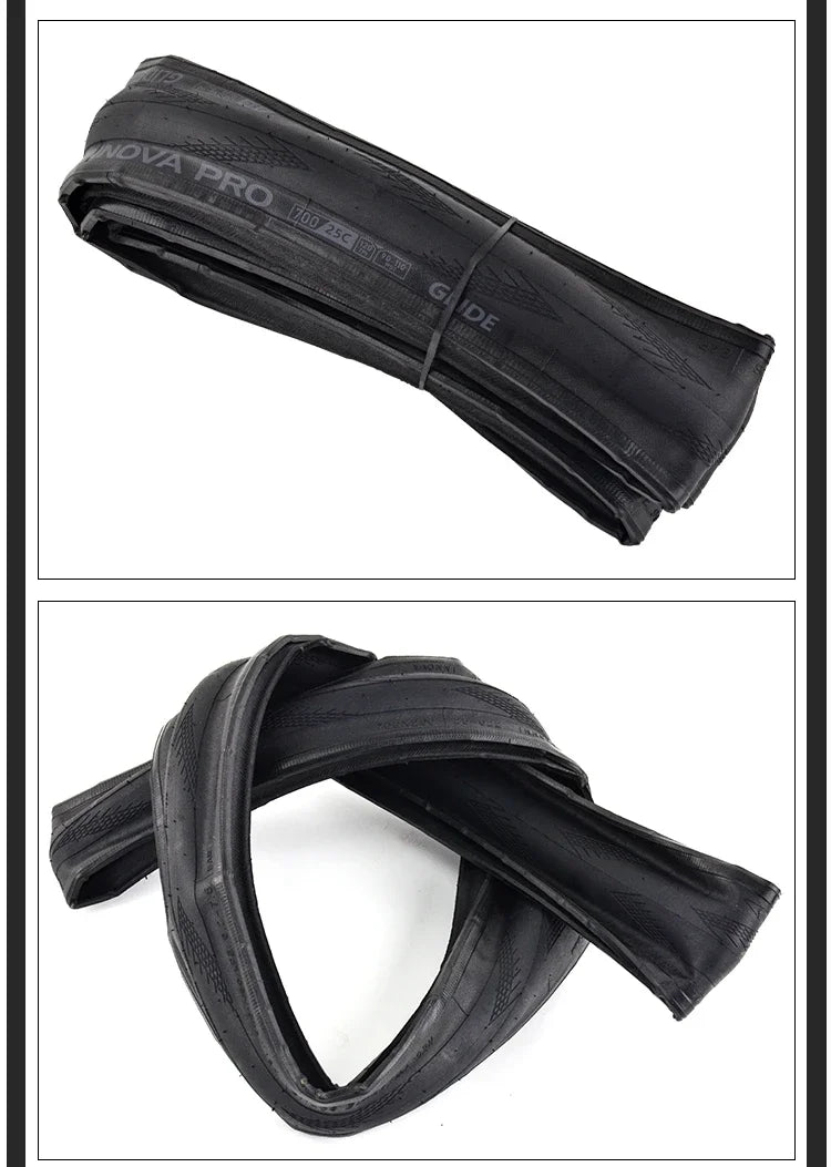 INNOVA Original 700C 700x25c/28c/30c Racing Folding Tire 120TPI for Road Bicycle Racing Bike IB-3029 Cycling Parts
