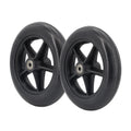 8 Inch Wheels Solid Tire Wheel Travelling Trolley Caster Shopping Cart Wheels Wheelchair Replacement Furniture Casters