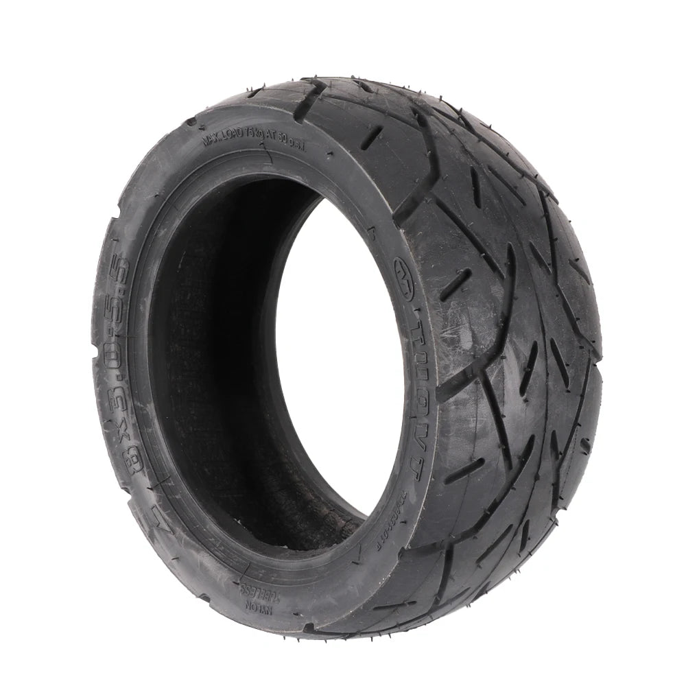 8x3.5-5.5 Tire Wheel Compatible with Electric Scooters Rubber Strong Smart Self-Balance Scooters Boards Deep Tread Patterns