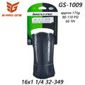 G-PRO-ONE Original 16 inch Small Wheel Bicycle Folding Tire 32-349 16x1 1/4 for Brompton Bicycle BMX Bike GS-1009/2309