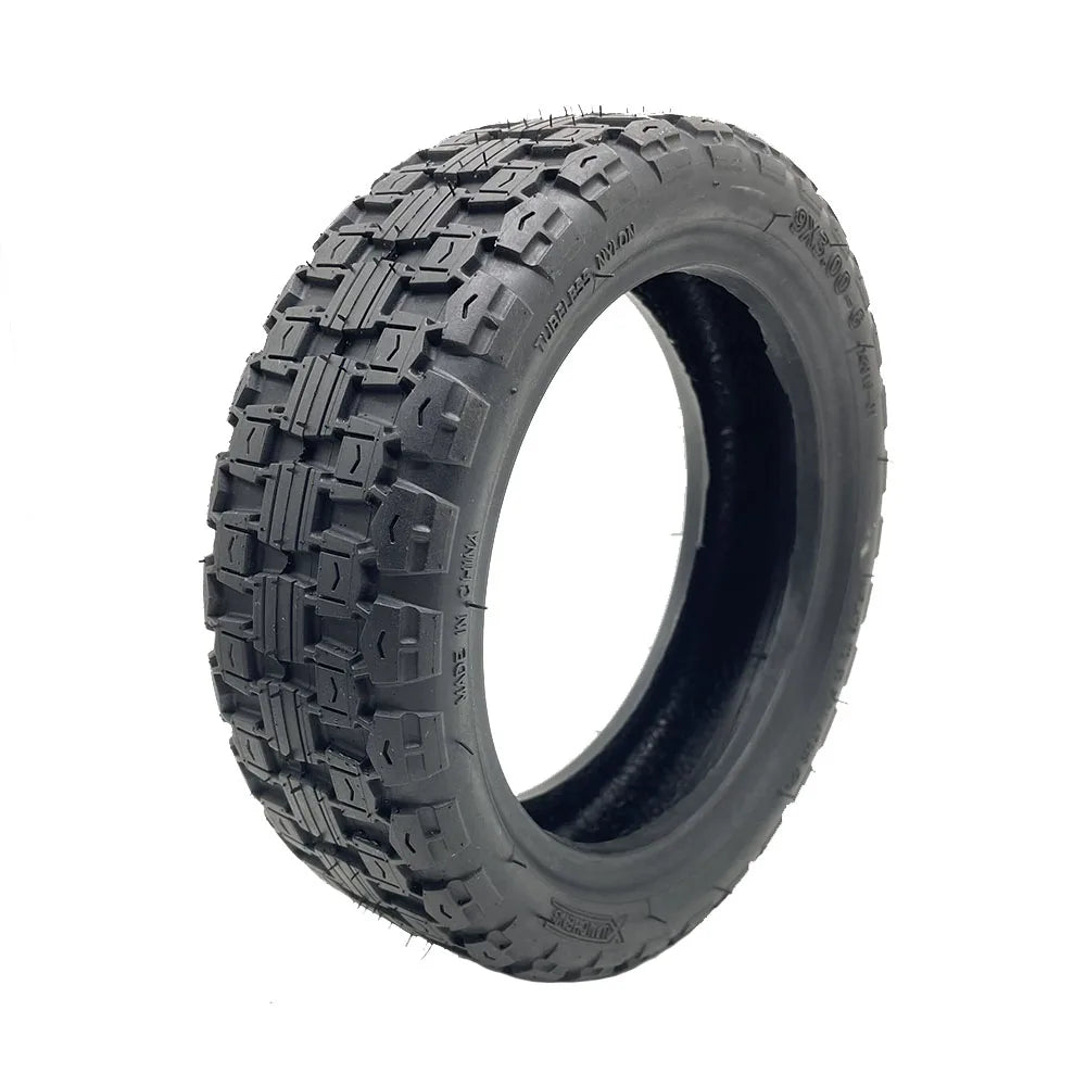 9 Inch 9x3.00-6 Tubeless Tire Off-road Wear-Resistant Vacuum Tyre for Electric Scooter