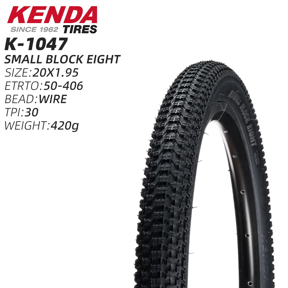 26 27.5 29 KENDA K-1047 SMALL BLOCK EIGHT MOUNTAIN BICYCLE TIRE OF MTB BIKE TYRE XC