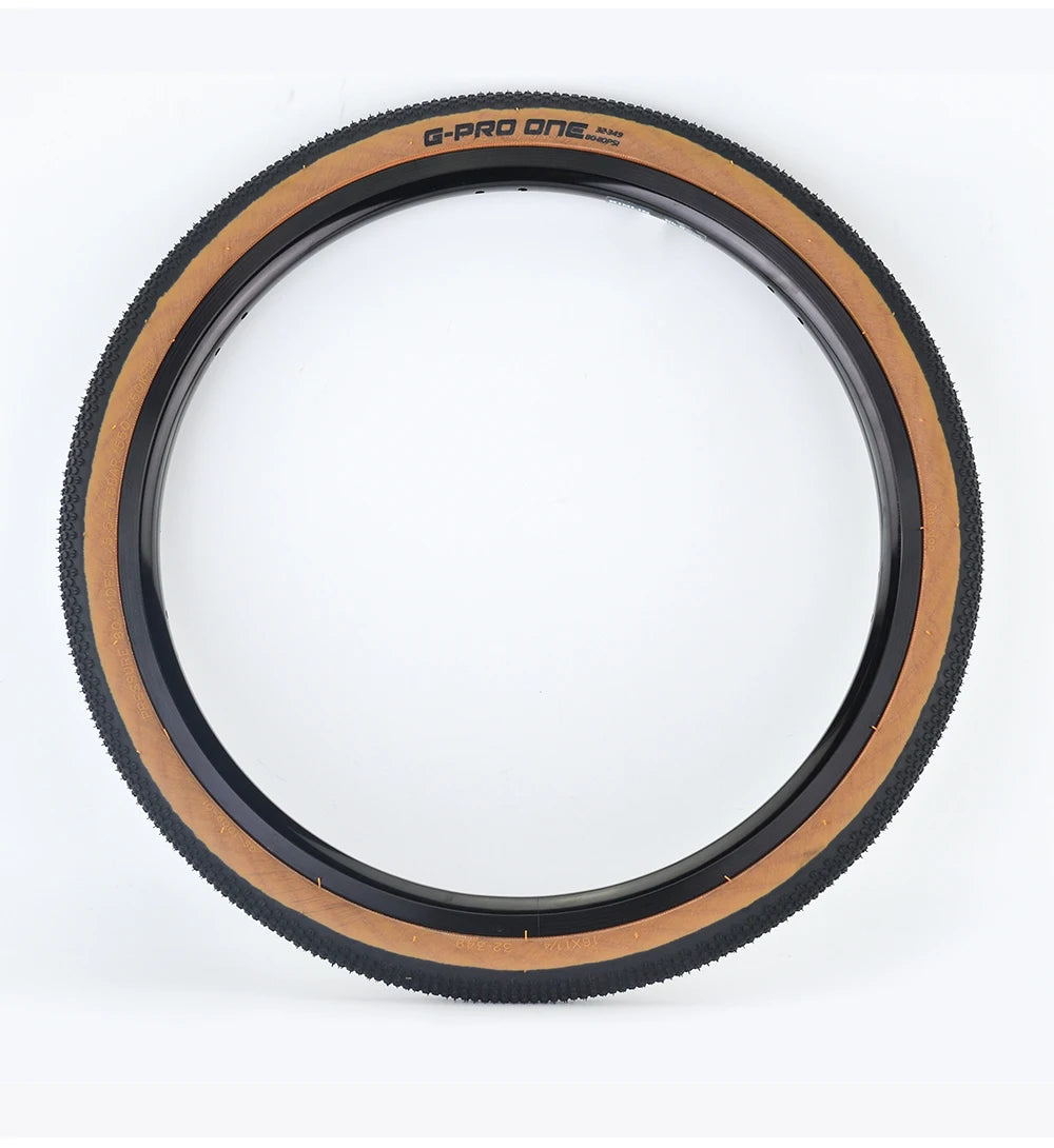 G-PRO-ONE Original 16 inch Small Wheel Bicycle Folding Tire 32-349 16x1 1/4 for Brompton Bicycle BMX Bike GS-1009/2309
