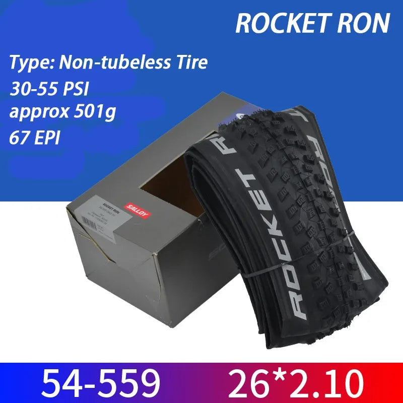 SCHWALBE Original RACING RAY RALPH/ROCKET RON/NOBBY NIC Folding Tire for XC Road Gravel MTB Bike Downhill Off-Road Cycling Parts