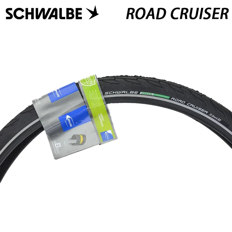 SCHWALBE Original ROAD CRUISER Wired Bicycle Tire 26/28x1.75 27.5x1.65 700x35c/40c City Road Touring MTB Bike Tires