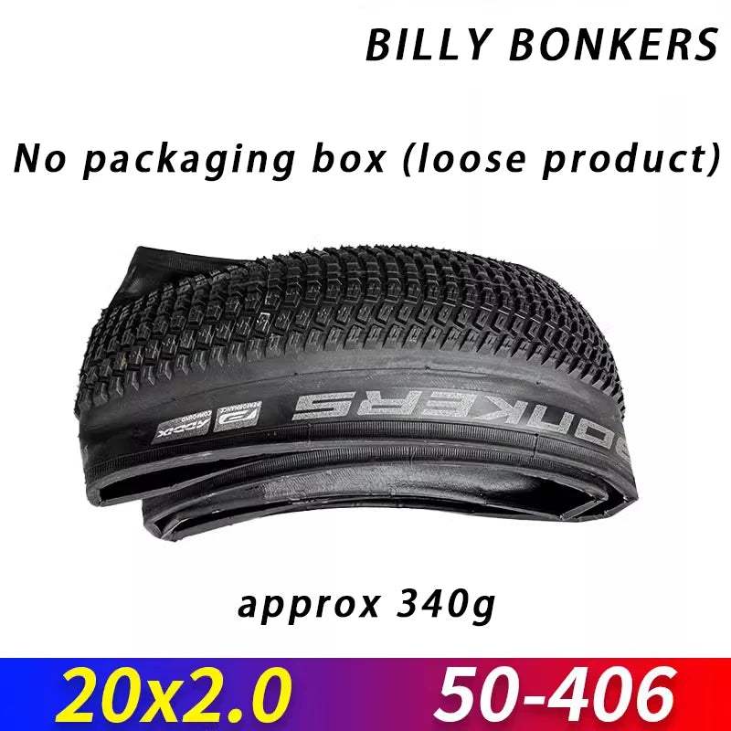 SCHWALBE Original BILLY BONKERS 18/20x1.50 2.00/26x2.10 Folding Tire for Dirt Jump MTB Bike BMX PumpTrack Bicycle Cycling Parts