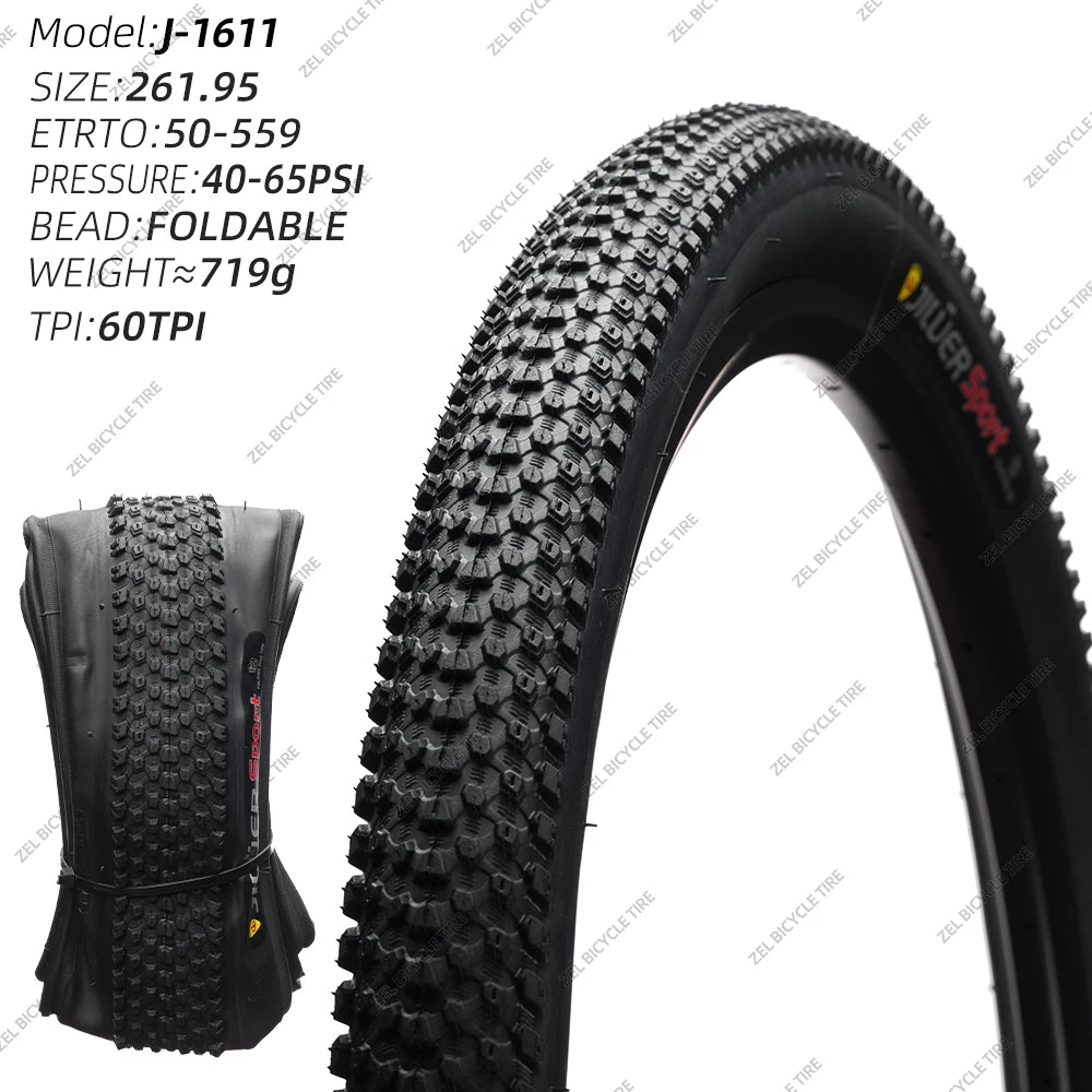 JILUER MOUNTAIN BICYCLE TIRE FOLDING BEAD SOFT STEEL WIRE BEAD 26INCH 27.5INCH 29INCH MTB TYRE BIKE PART