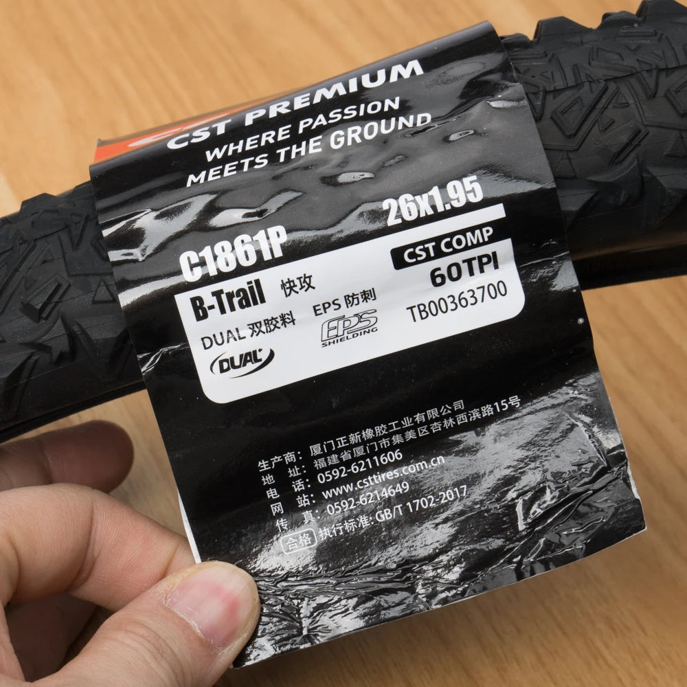 CST B-TRAIL C-1861 LIGHT WEIGHT XC MOUNTAIN BICYCLE TIRE MTB BIKE TYRE  26X1.95 27.5X1.95 C1861
