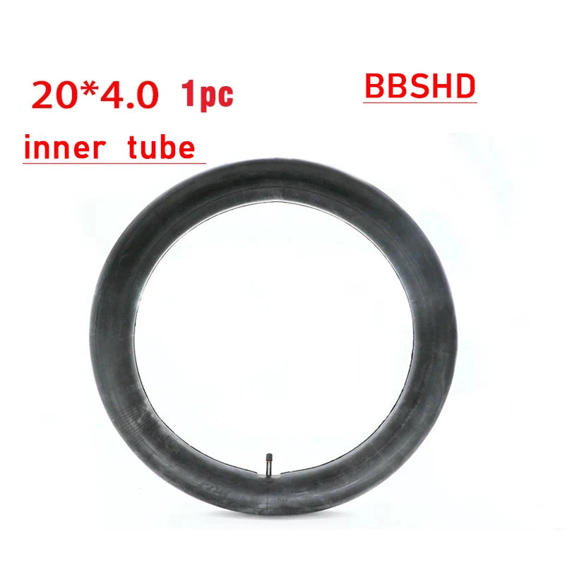 BBSHD 20 inches Fat Tire 20x4.0 Electric Fat Bike Snow Beach Bicycle Tire and Inner Tube Bike Parts Bicycle Accessories