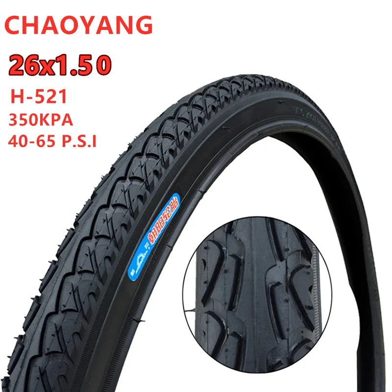 Bike Tire 26x1.50 26 inch 26" 40-559 Road MTB Bike Tire Mountain Bike Tyre For Cycling Bicycle Tires Inner Tube CST CHAOYANG