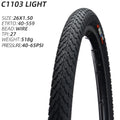 CST C-1103 Urban Commuting Tire Low Rolling Resistance Lightweight Anti-Slip Sizes: 24/26/700×38C/700×41C