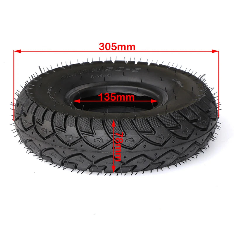 For E-Bike Electric Scooter Mini Motorcycle Wheel Rubber Wheel 4.10/3.50-5 Out Tire and Inner Tire