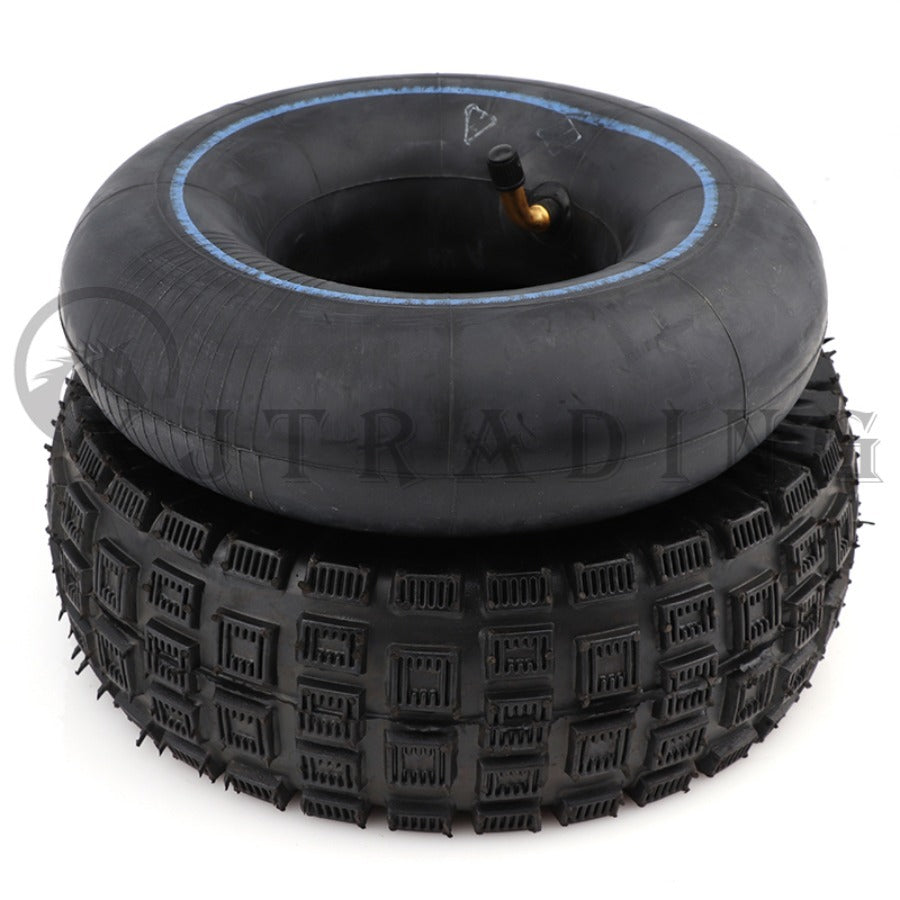 Suitable for 10 Inch Electric Gasoline Scooter High Performance 3.00-4 Tire Inner Tube with Curved Valve