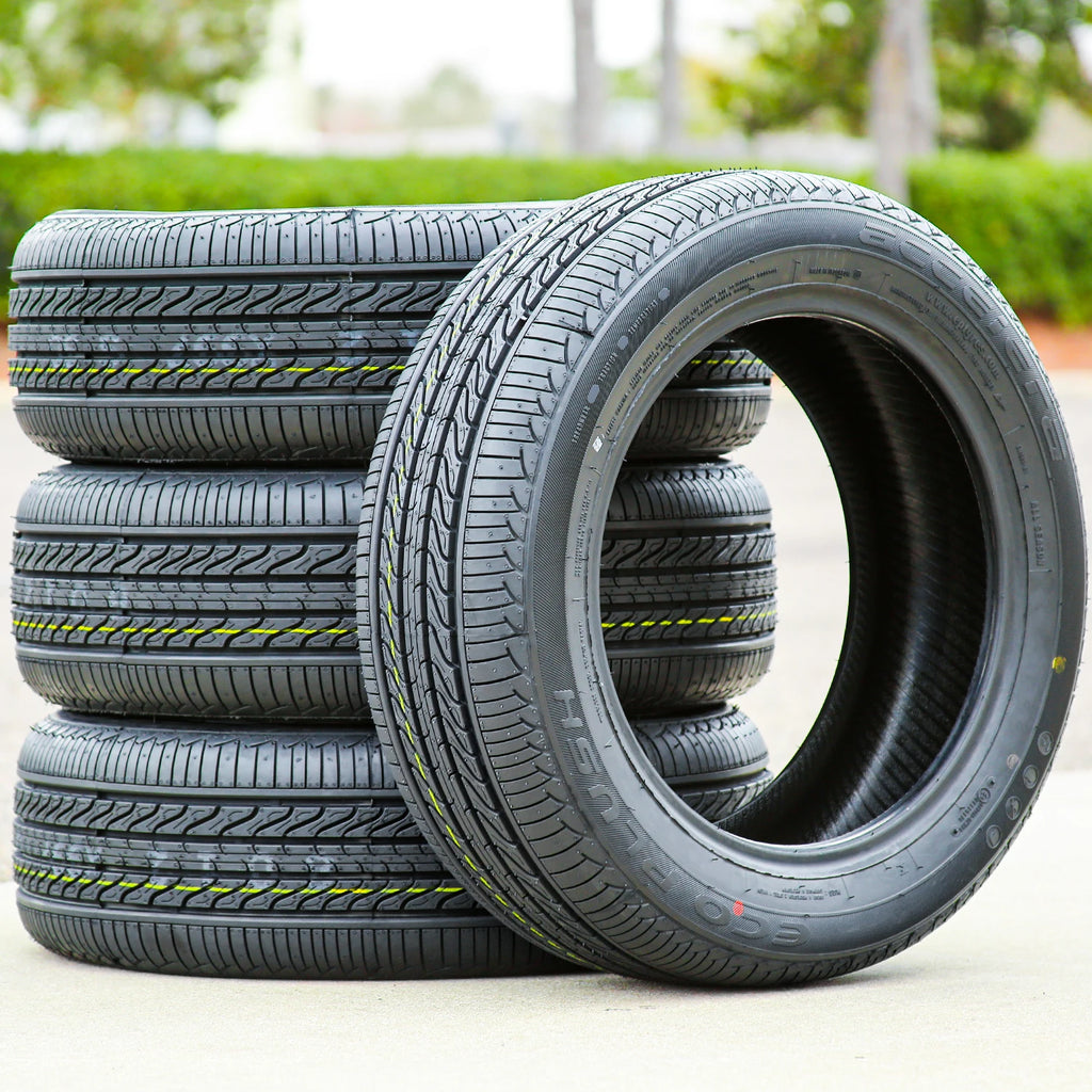4 Accelera Eco Plush 155/65R14 75H All Season Tires 45k Mi Warranty UTQG 400AA