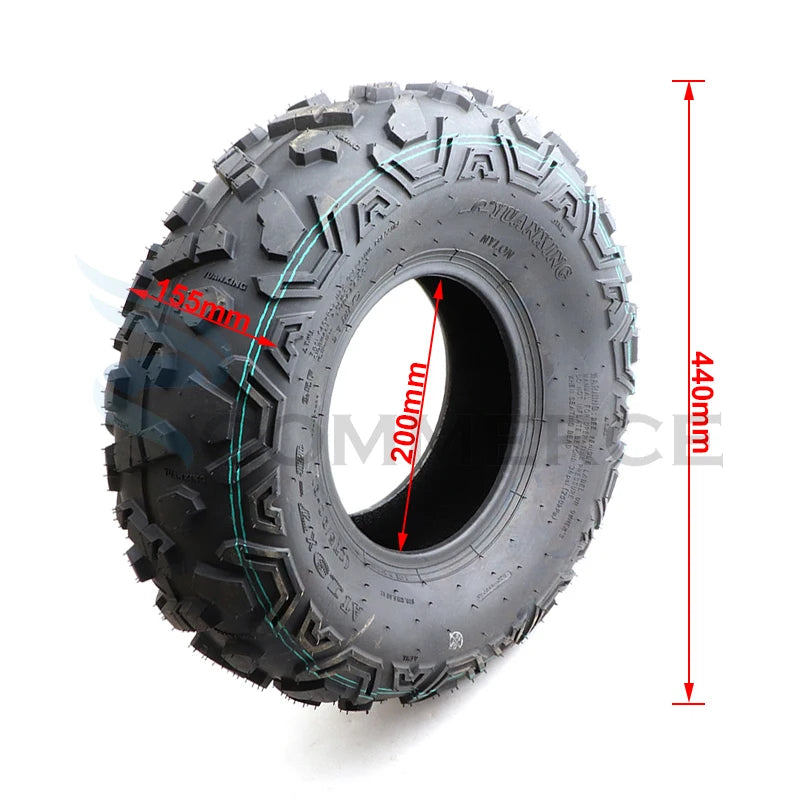 175/80-8 Vacuum Tyre 19x7.00-8 Tubeless Tire For ATV Go Kart UTV Buggy Golf Cart Quad Dirt Bike 8inch Off-road Front Wheel Parts