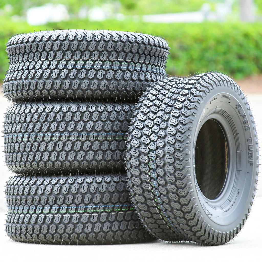 4 Tires Kenda K500 Super Turf 11X4.00-5 Load 4 Ply Lawn & Garden