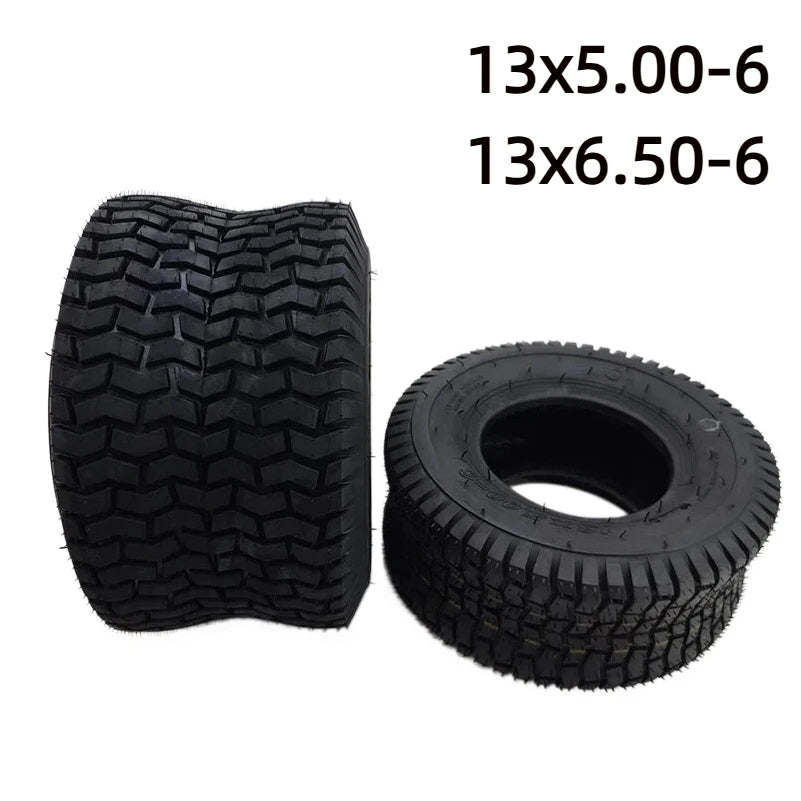 13x5.00-6 Lawn Mower Tire 13x6.50-6 4Ply Garden Lawn Tractor GO-kart Tubeless