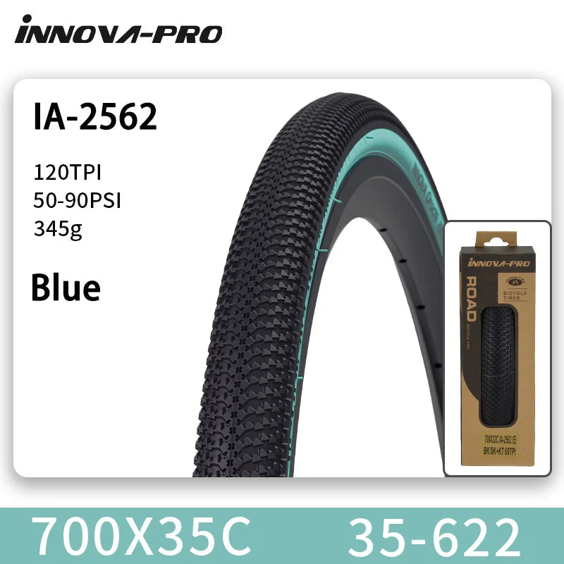 INNOVA Orochi IA-2562 700x32c/35c/38c Gravel Bicycle XC Off-Road MTB Bike Folding Tires 60-95 PSI Cycling Parts
