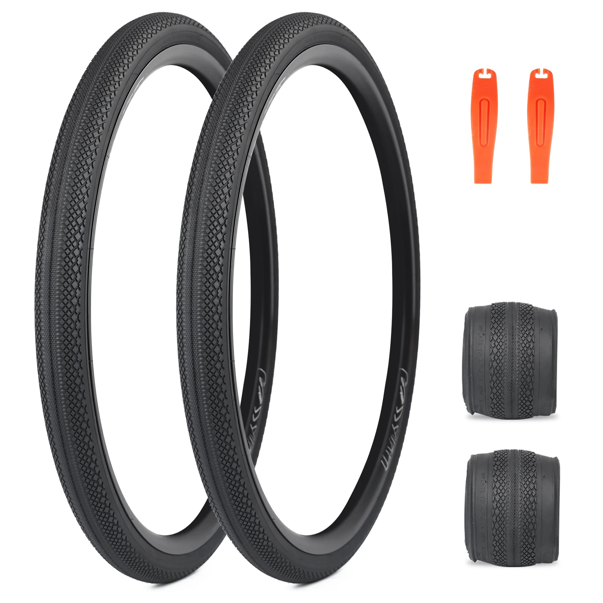 ZUKKA 700x40C Road/Gravel Bike Tire for Road&Gravel Bikes Heavy Duty Non-Slip , Tire Levers