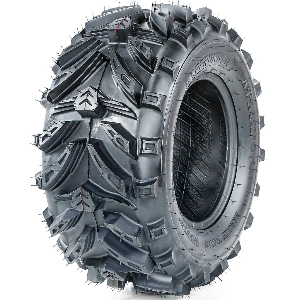 2 Forerunner Maxx Plus 27x12.00-12 27x12-12 27x12x12 60F 6 Ply Mud ATV UTV Tires