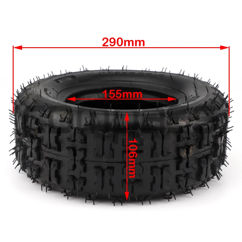 13X5.00-6 Inch Beach Snow Plow Butterfly Flower Tires 13*5.00-6 Inch for ATV UTV Go KART Karting Motorcycle Accessories