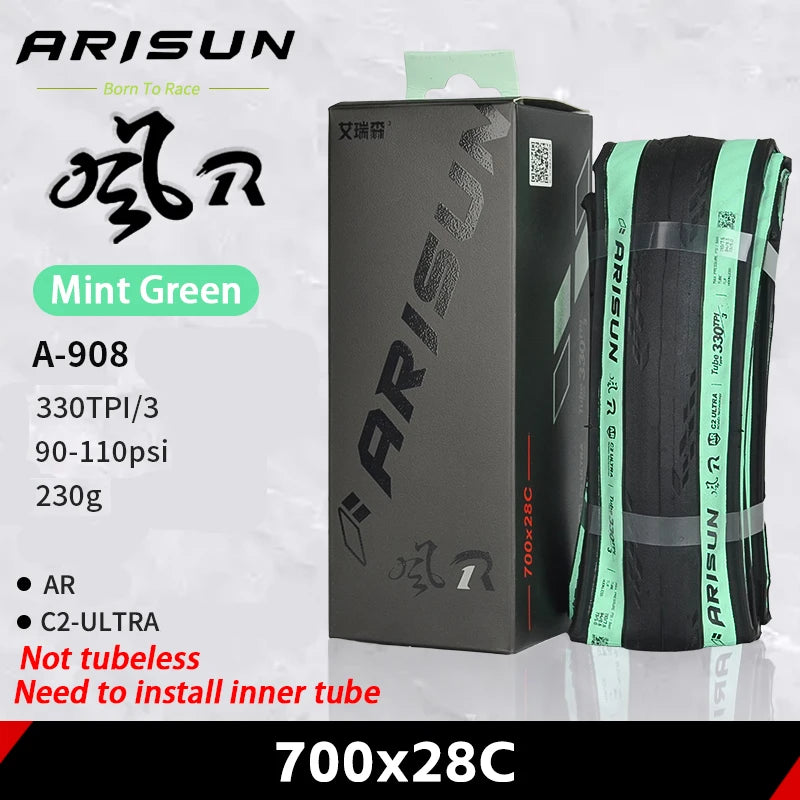 CHAOYANG ARISUN R1 700x25c/700x28c Puncture-proof Folding Tire 330TPI for Road Bicycle Competition Racing Bike Cycling Parts