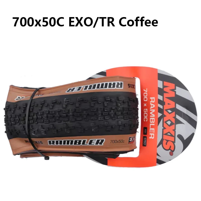 MAXXIS RAMBLER Gravel Tires Anti Puncture Tubelss Gravel Tire 700x38C/40C/45C/50C 650x47B Off Road Bicycle Tires