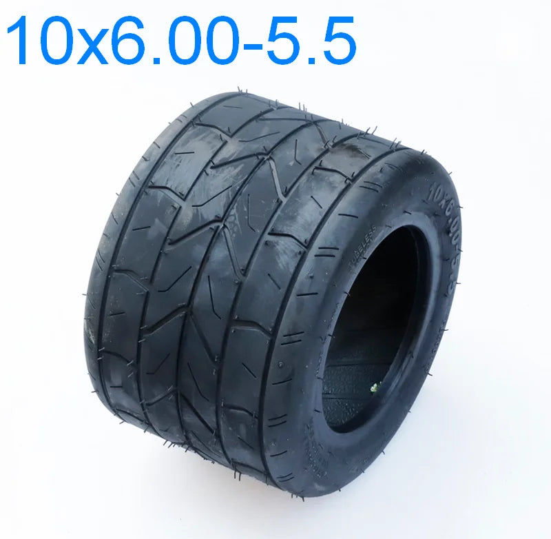 10x6.00-5.5 Tubless Vacuum Tire 10x6.00-6 For Citycoco Mini Halei Electric Scooter Wheel Motor Citycoco Tyre