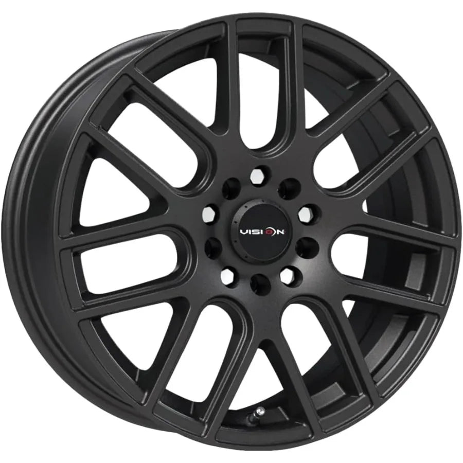 426 Cross Matte Black Wheel with Painted Finish for HighPerformance Vehicles 17x7.5 5x110mm Ideal for Sports Cars and SUVs Enha