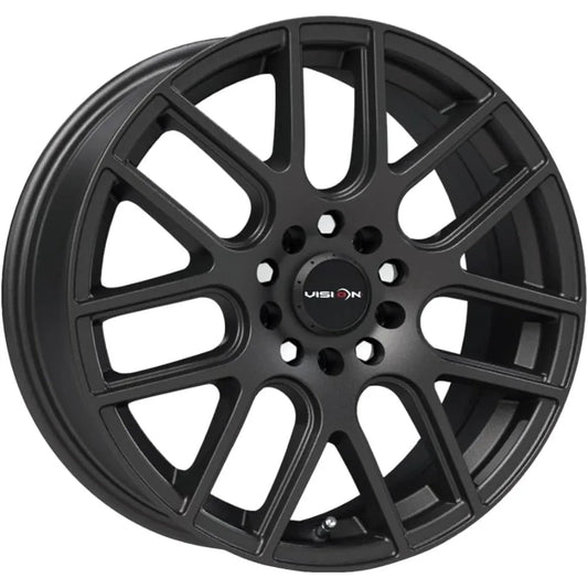 426 Cross Matte Black Wheel with Painted Finish for HighPerformance Vehicles 17x7.5 5x110mm Ideal for Sports Cars and SUVs Enha