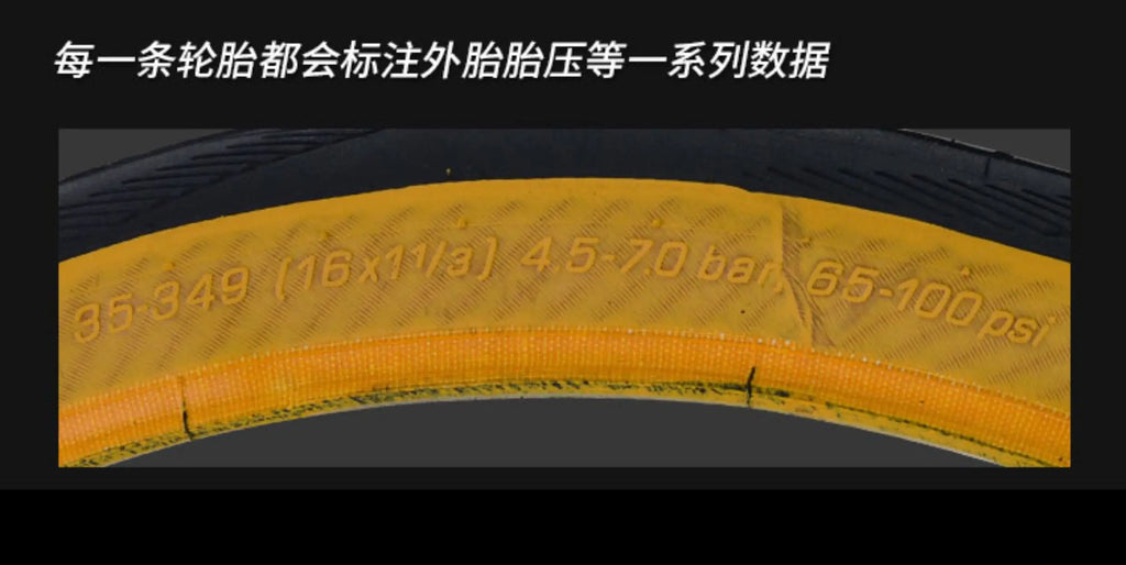 SCHWALBE Original Marathon Racer/One/Kojak Folding Tire 32-349/35-349 for Brompton Folding Bicycle BMX Bike Cycling Parts