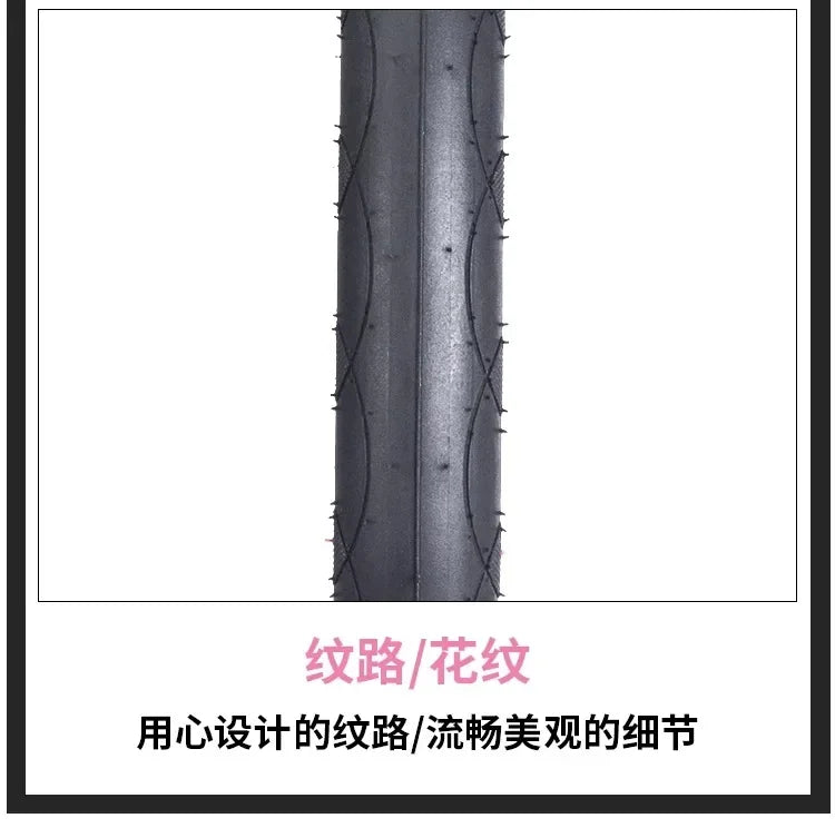 INNOVA Original 16x1 3/8 37-349 Folding/Wired Tire IA-2242 for Brompton K3 Mini 349 Fold Bicycle Tire BMX Half Bald Tires