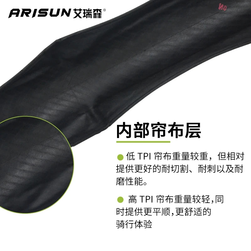 CHAOYANG ARISUN Original MERLIN XC 26x1.95/27.5x1.95/29x1.95 Dino Skin Folding Tire for XC Road Gravel MTB Bicycle Cycling Parts