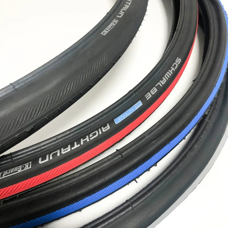 SCHWALBE Original RIGHTRUN 24/26x1.00 Wired Wheelchair Tire 24/26 inch Puncture-resistant Home Move Wheelchair Tires Parts