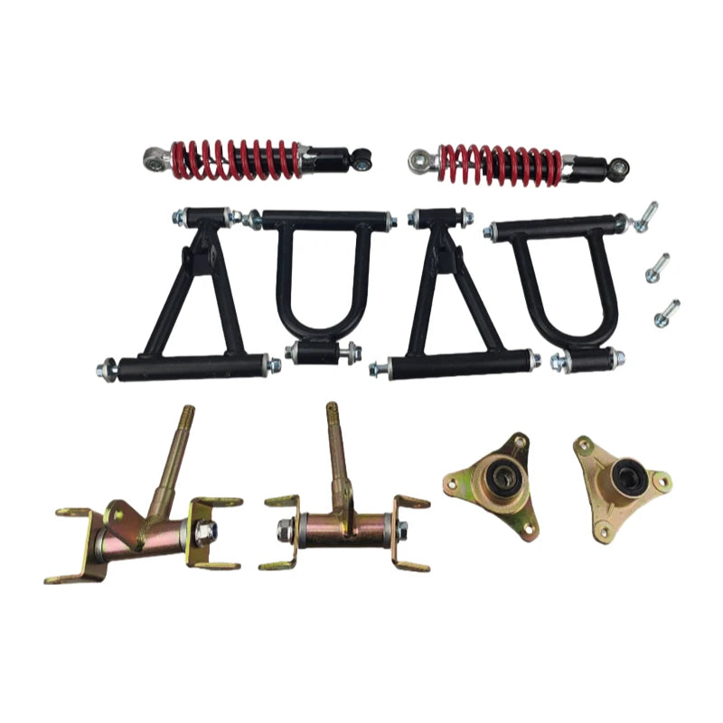 220mm Front Suspension Upper/ Lower Swingarm Assembly Fits ATV Quad Bike Go Kart, High Performance
