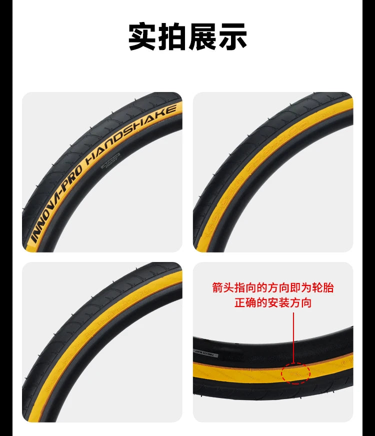 INNOVA-PRO Original MTB Semi-Slick Tire 26x1.5 27.5x1.6 Folding Tire for Race MTB Bicycle IA-2406/2245 Cycling Parts