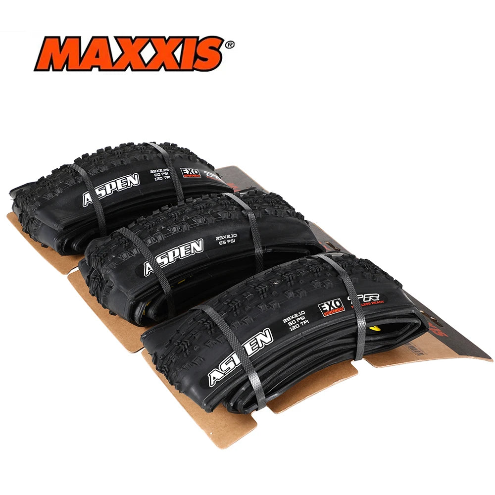 MAXXIS ASPEN Bike Tyre Folding Anti Puncture Tubelss Bike Tire 29x2.1 29x2.25/2.4 Mountain Original XC Off-road Bicycle Tires