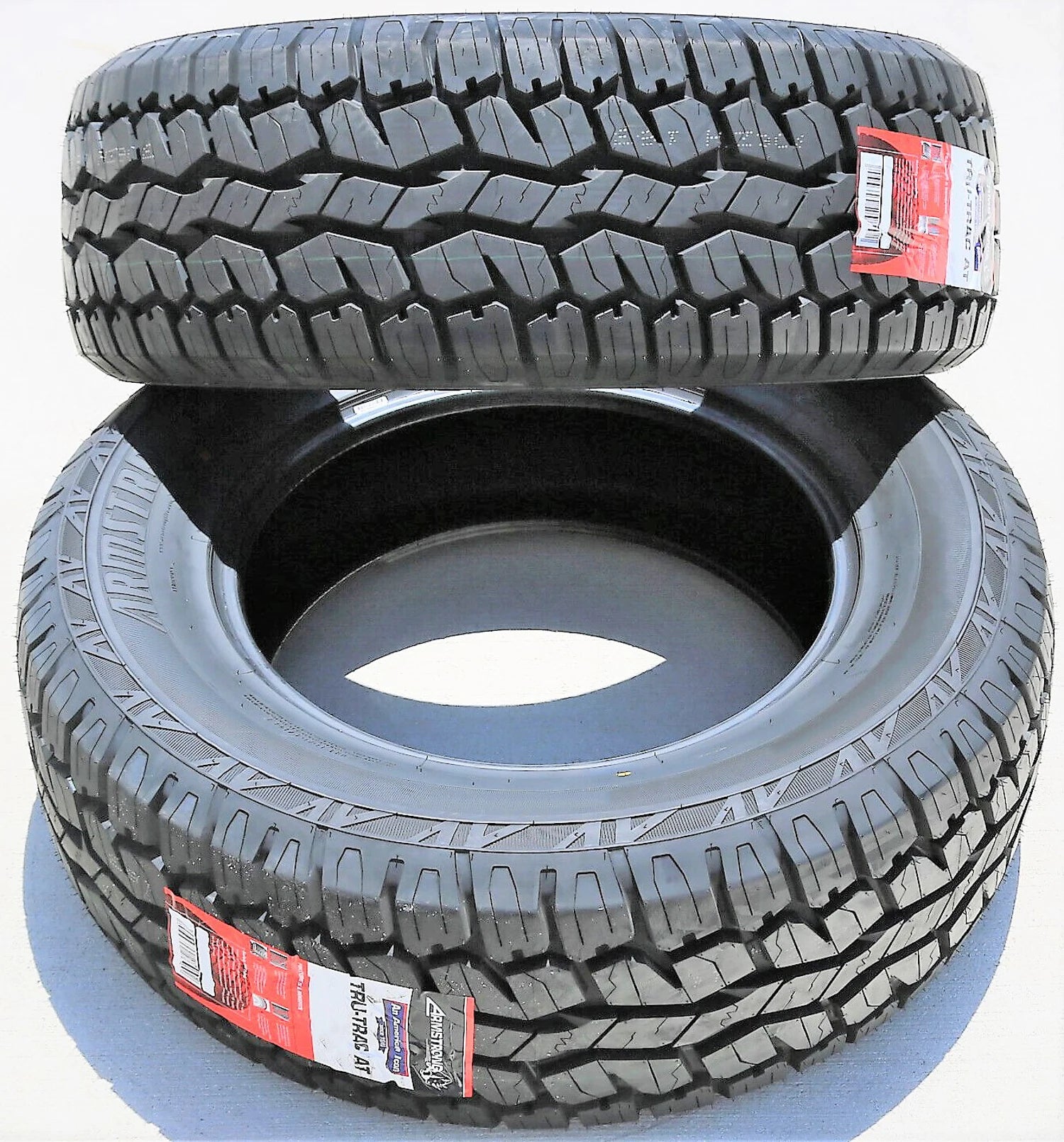 2 Tires Armstrong Tru-Trac AT LT 225/75R16 Load E 10 Ply A/T All Terrain